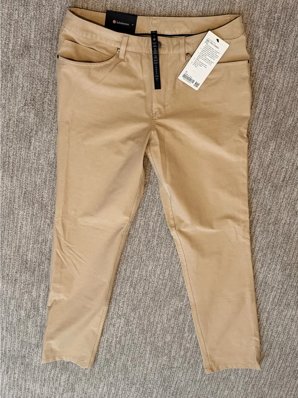 ⭐️LULULEMON⭐️ Men's ABC Pant Classic💛 - Picture 3 of 6